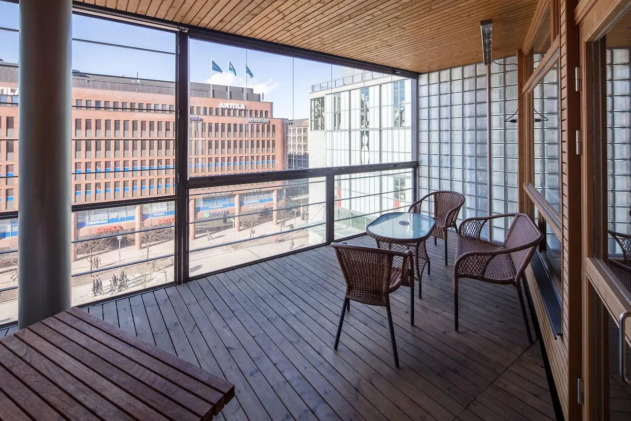 City Center Park View Studio With Sauna And Balcony Apartment Helsinki